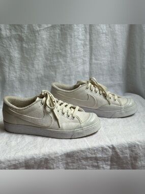 Nike x A.P.C. All Court Canvas Classic Sneakers Men’s 6.5 / Womens 8